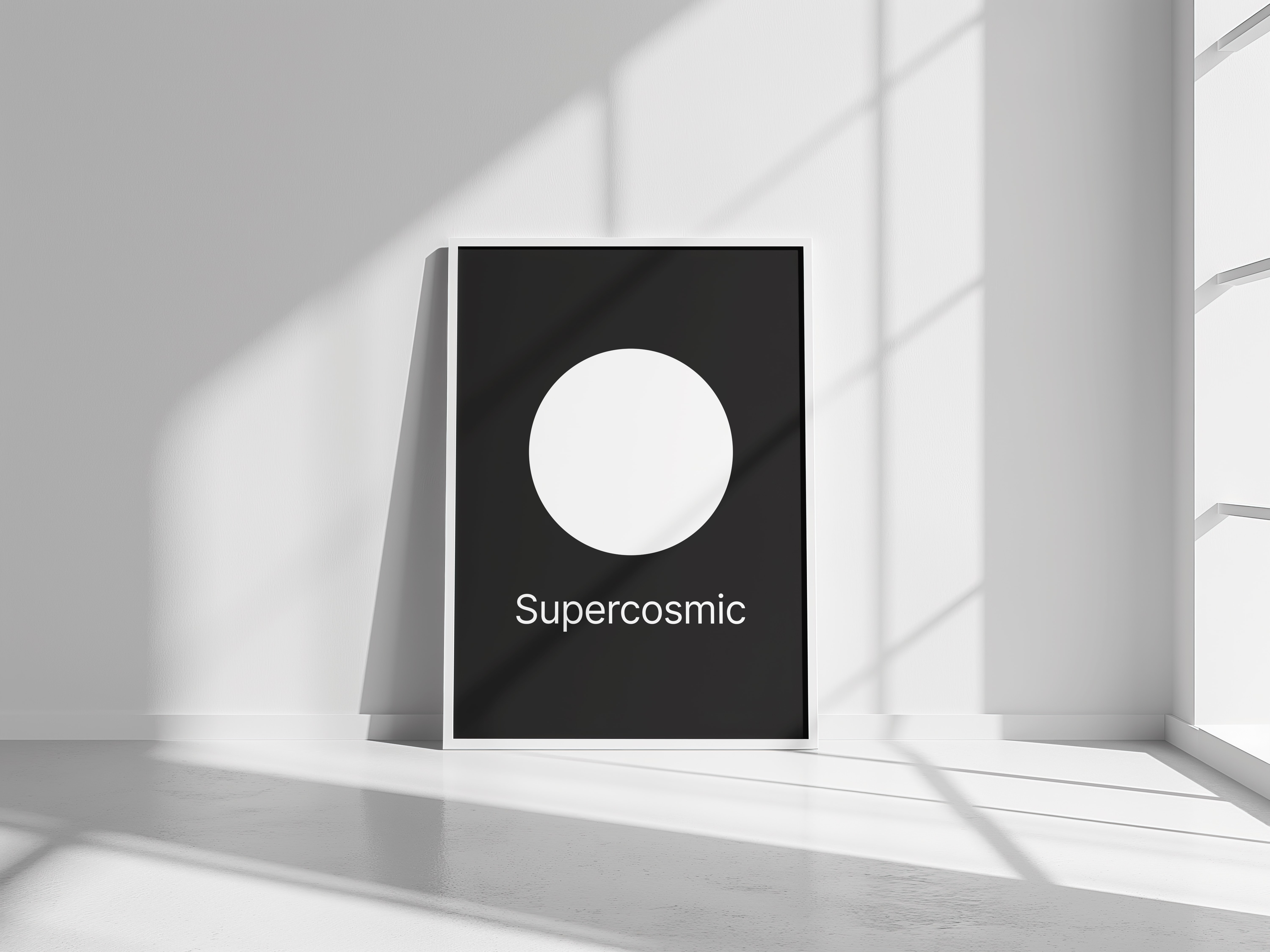 Supercosmic office poster